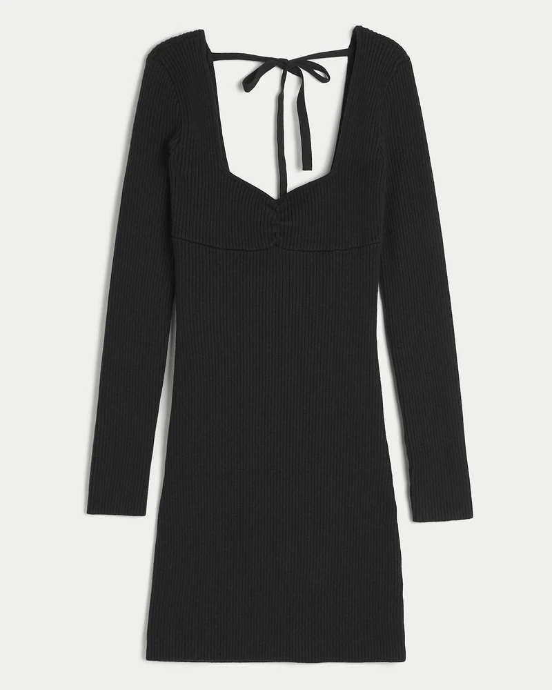 Hollister ribbed sweater dress sales