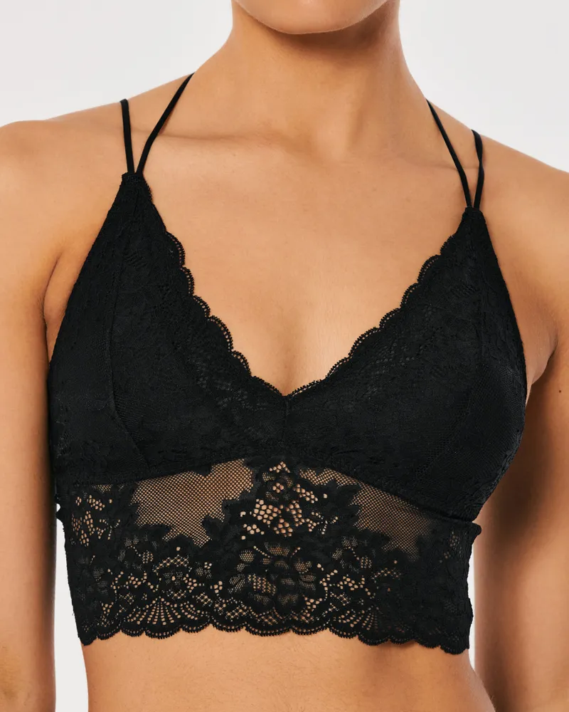 Hollister Gilly Hicks Lace Longline Bralette Bramalea City Centre