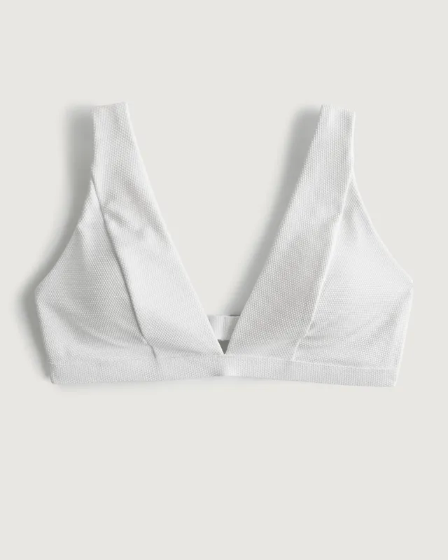 Hollister Gilly Hicks Pique Triangle Bikini Top Hamilton Place