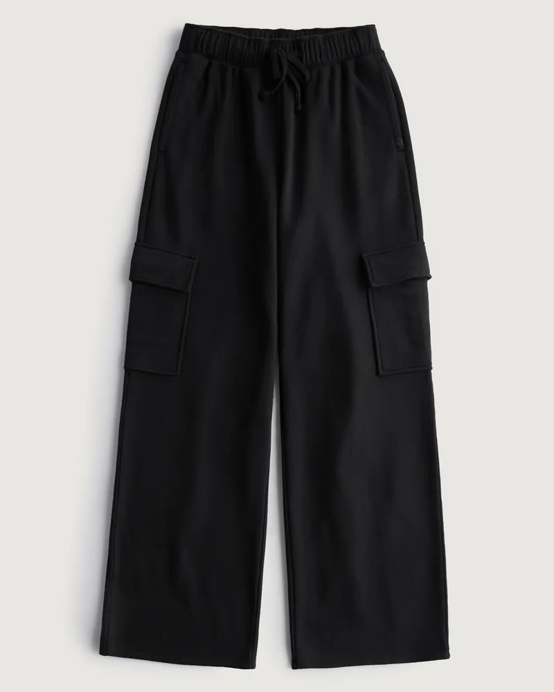 超激安 Hollister Gilly Hicks Active Wide-Leg Cargo Sweatpants パンツ