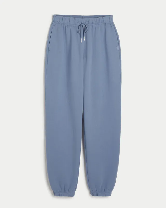 Hollister blue joggers shop