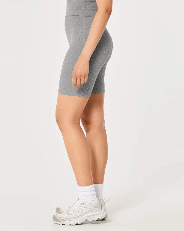 Biker shorts hollister discount