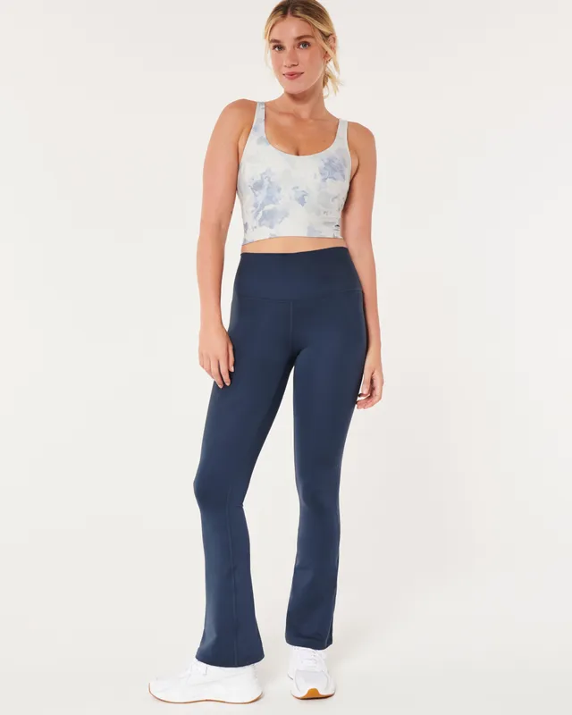 Navy hollister leggings top