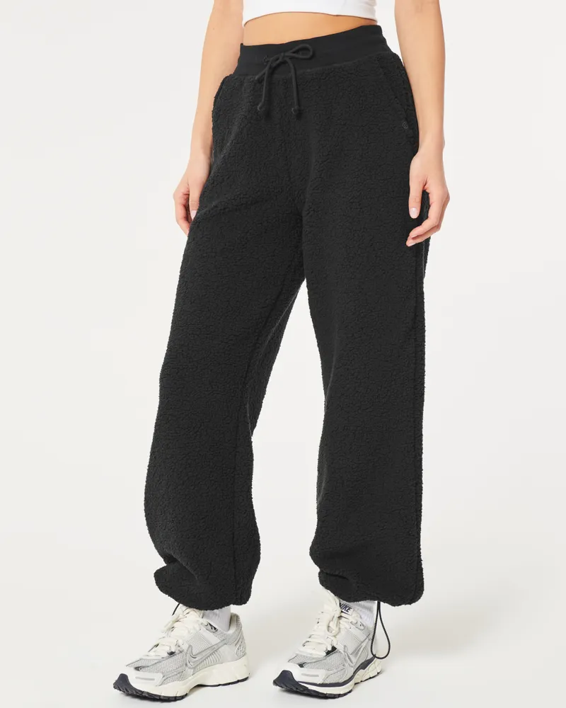 Hollister Gilly Hicks Sherpa Adjustable Hem Pants Mall of America