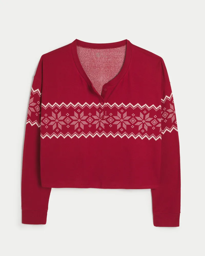 Cozy waffle sales sleep set hollister