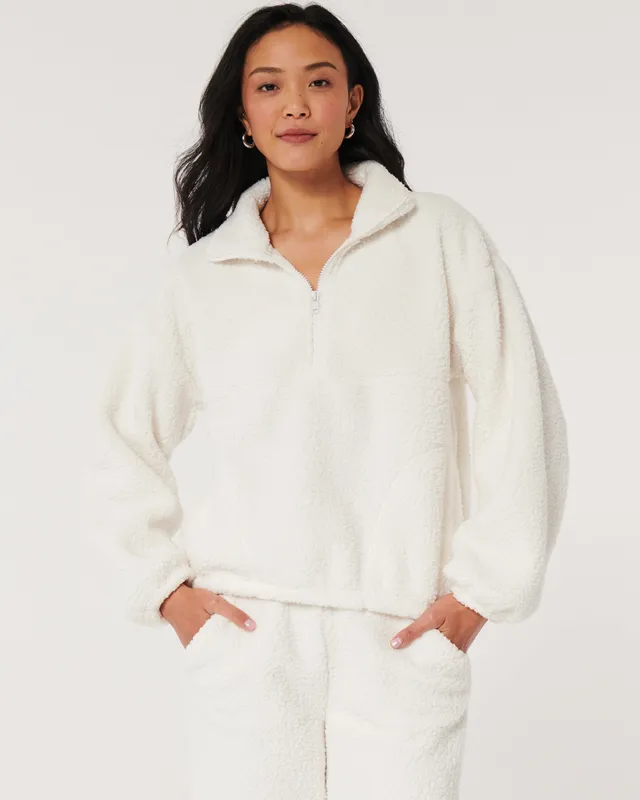 Hollister gilly hicks sherpa hoodie best sale