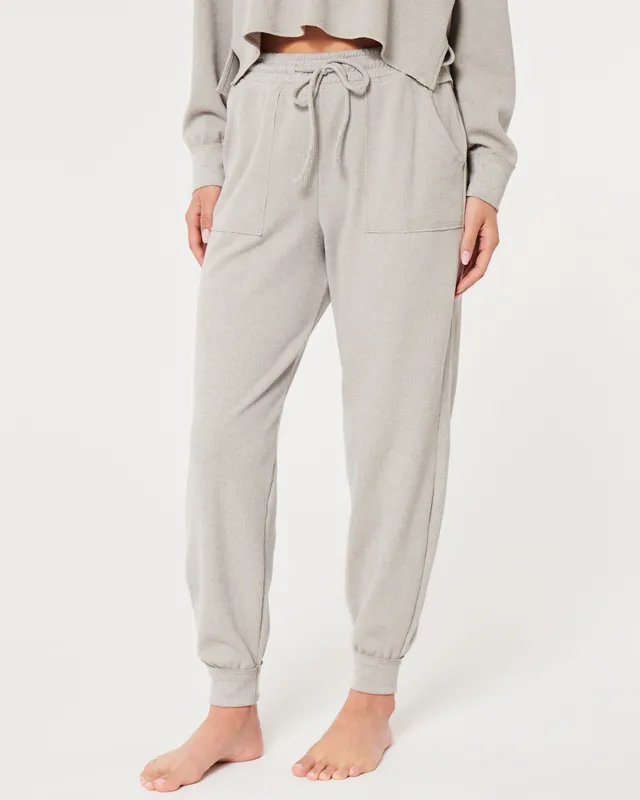 Gilly hicks waffle sleep joggers best sale