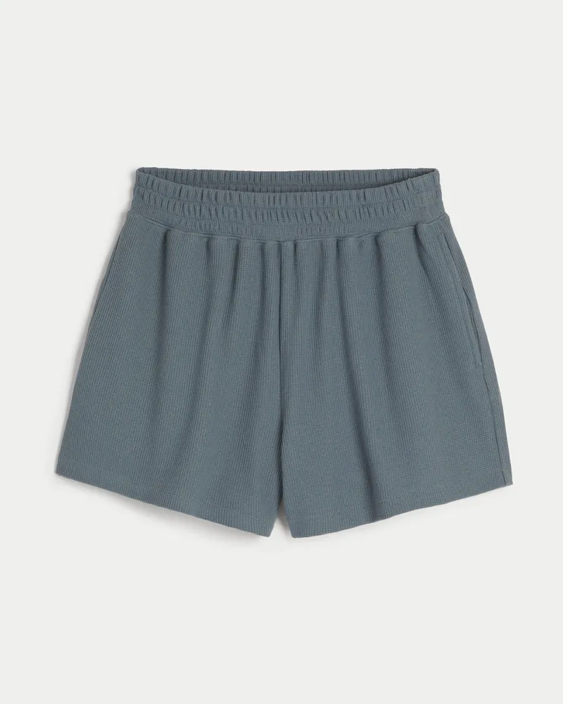Hollister top fuzzy shorts