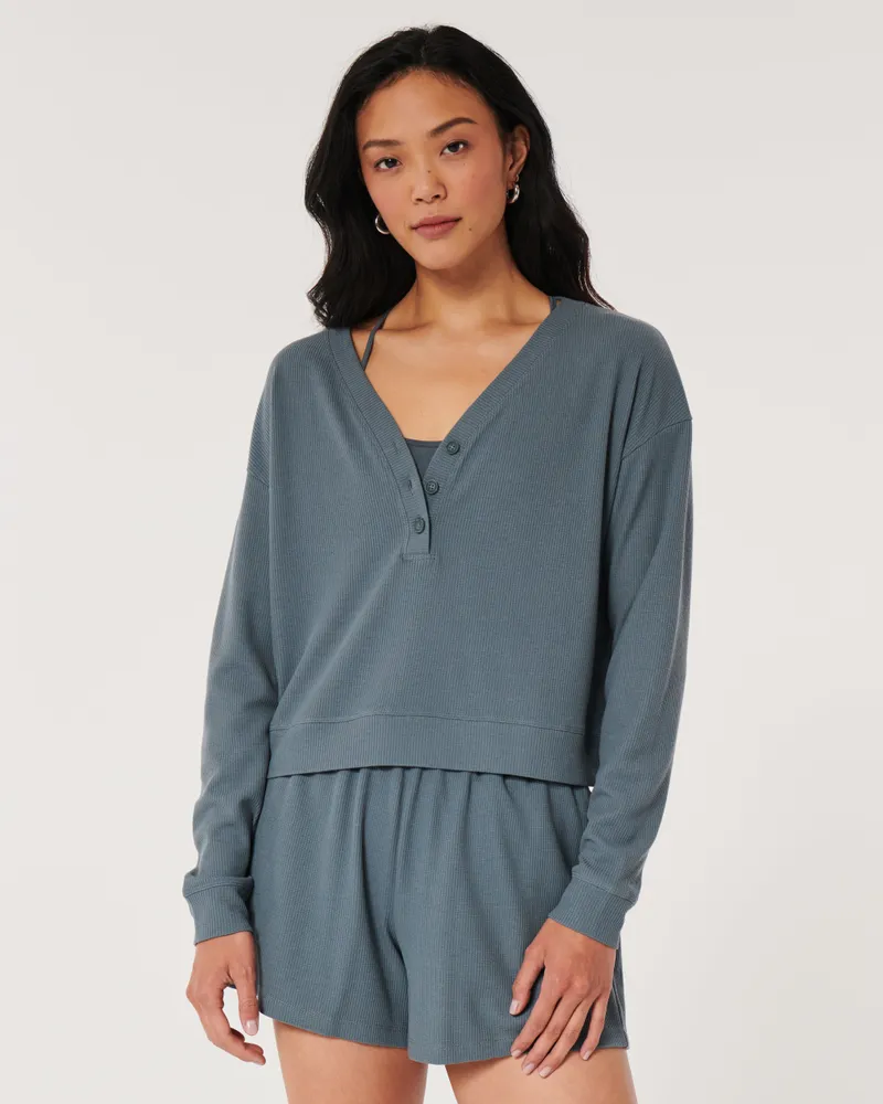 Gilly hicks dreamworthy online soft waffle joggers