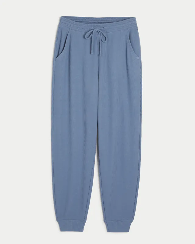 Hollister waffle sales joggers