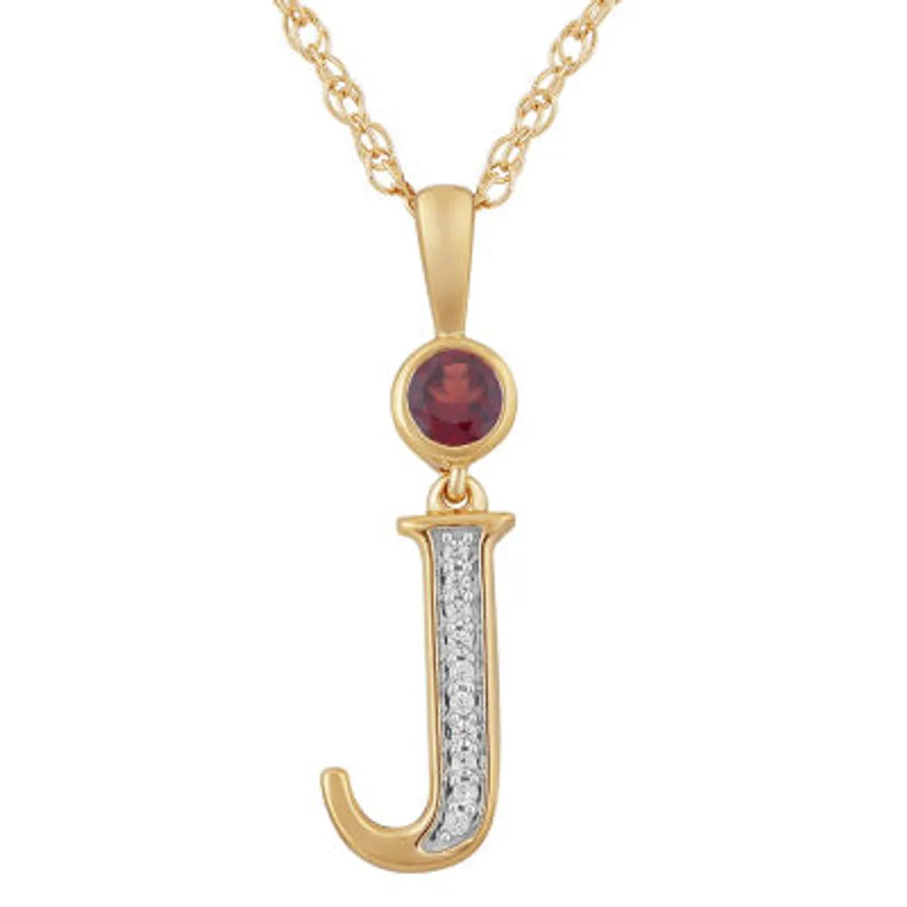 Jcpenney deals garnet necklace