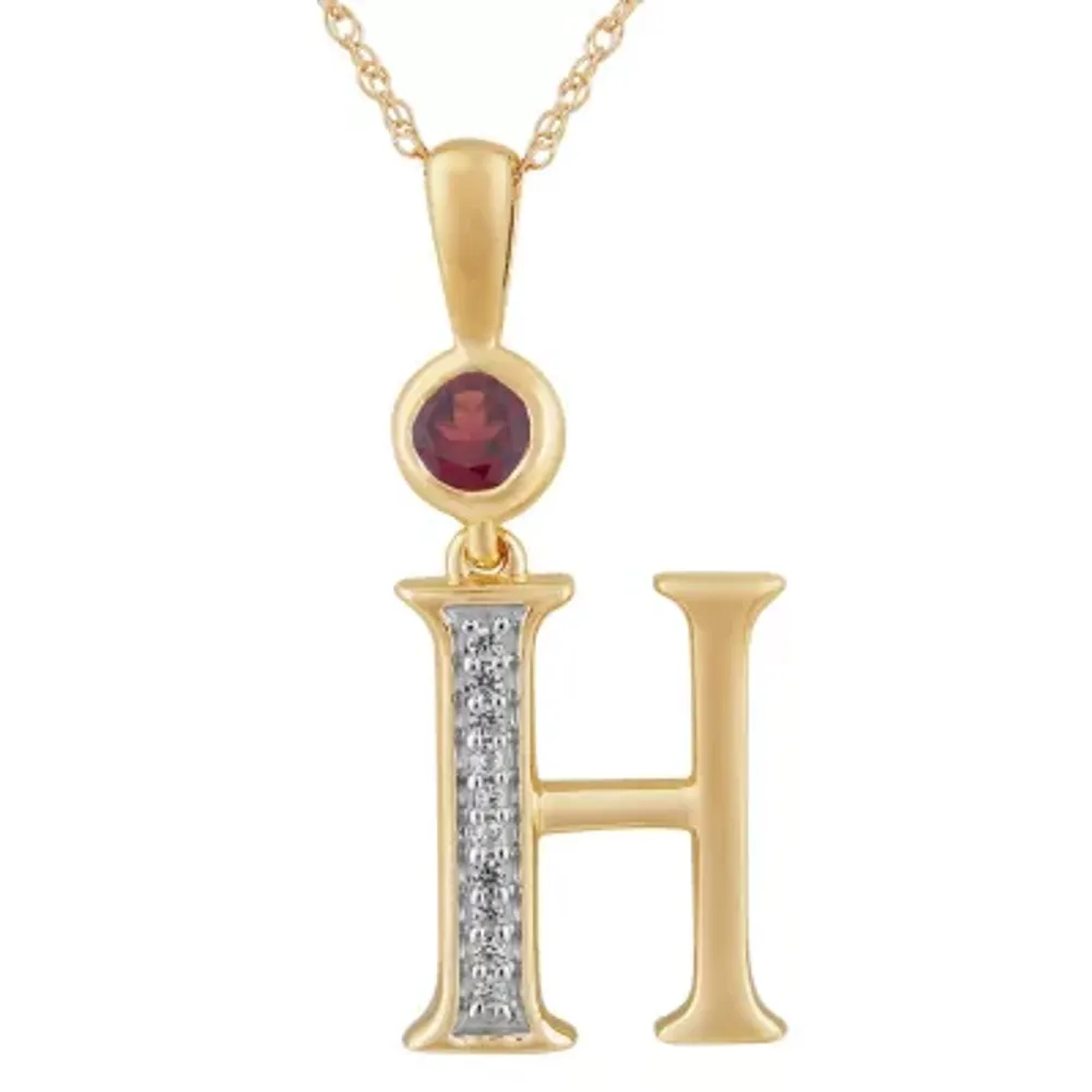 Jcpenney garnet necklace sale