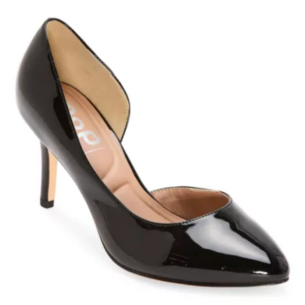 Pop Womens Avienna Pointed Toe Stiletto Heel Pumps at