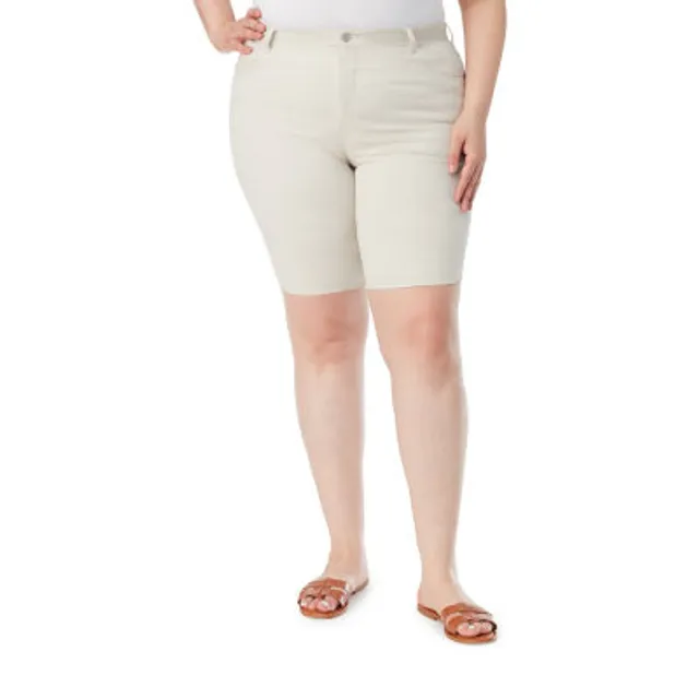 Gloria Vanderbilt® Plus Women's High Rise Amanda Bermuda Short