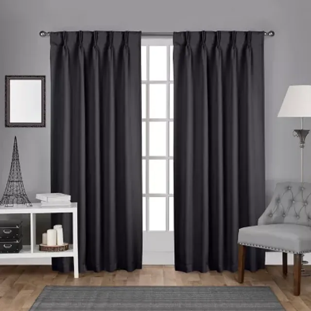 Jcpenney black curtains discount