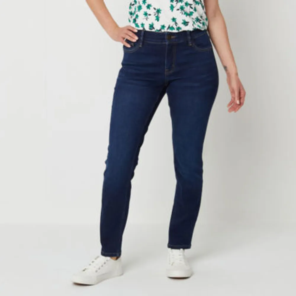 Liz claiborne classic fit straight hot sale leg jeans