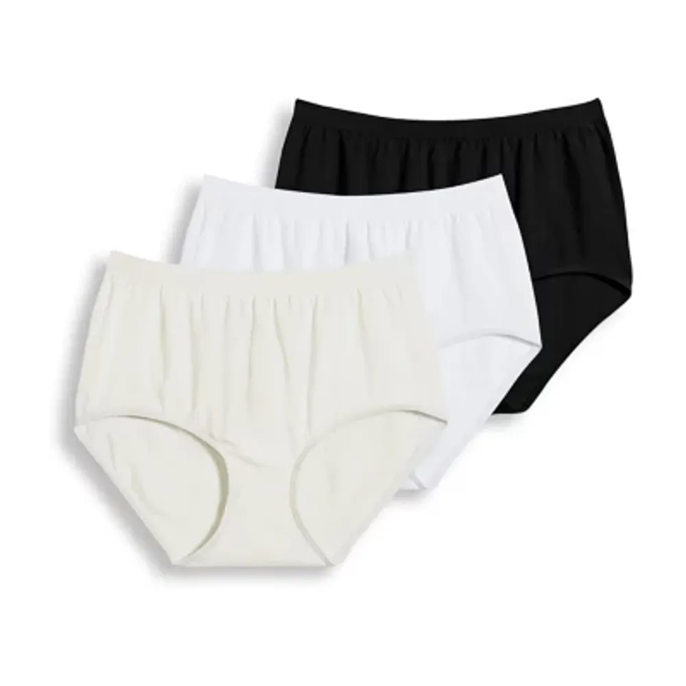 Jockey Comfies Cotton Brief 3 Pack 3348 Pueblo Mall