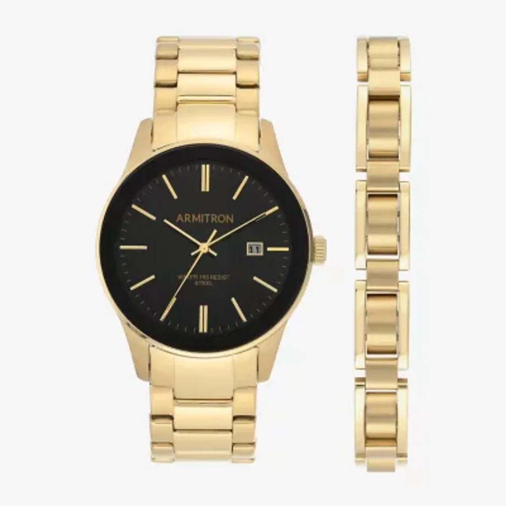 Armitron gold hot sale watch mens