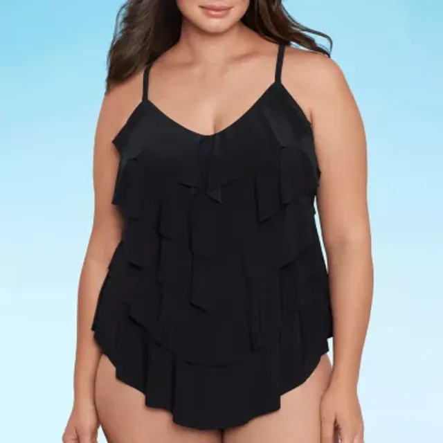 Jcpenney plus size sale one piece swimsuit