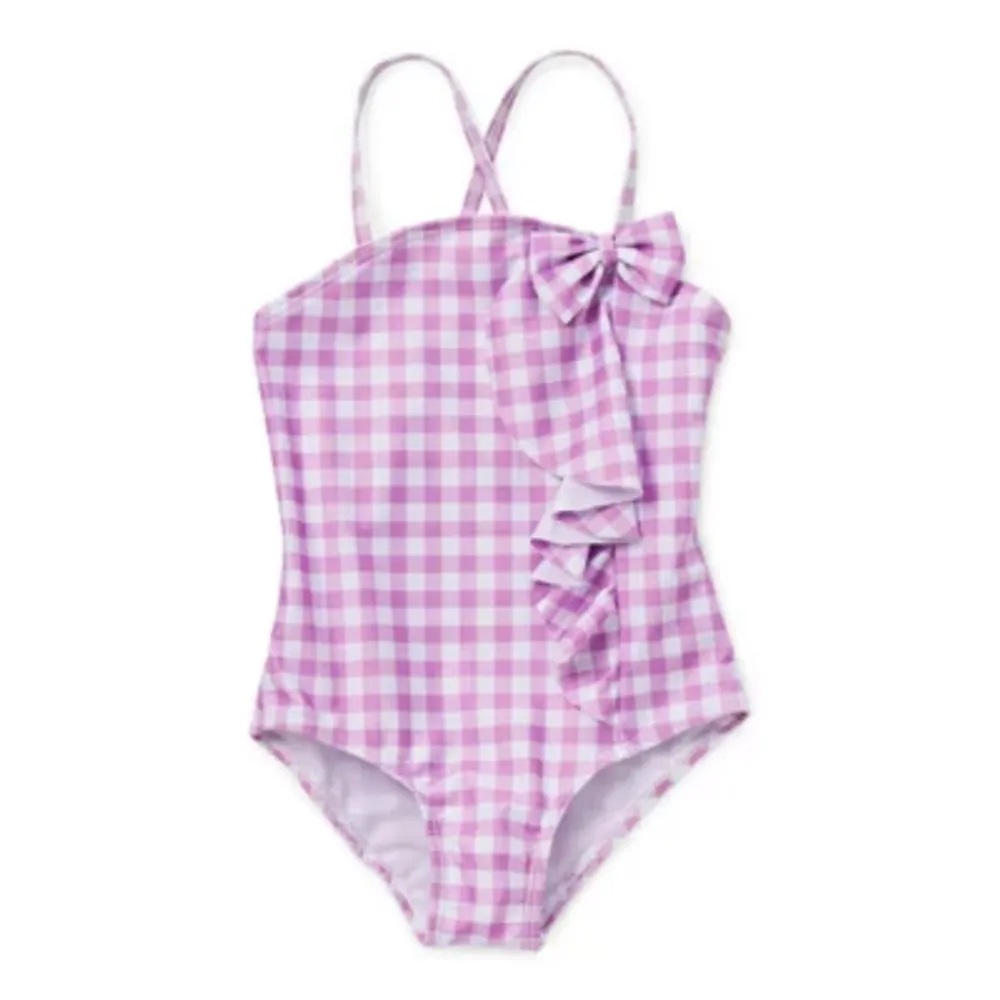 Sol Swim Toddler Girls Gingham One Piece Swimsuit Plaza Las Americas