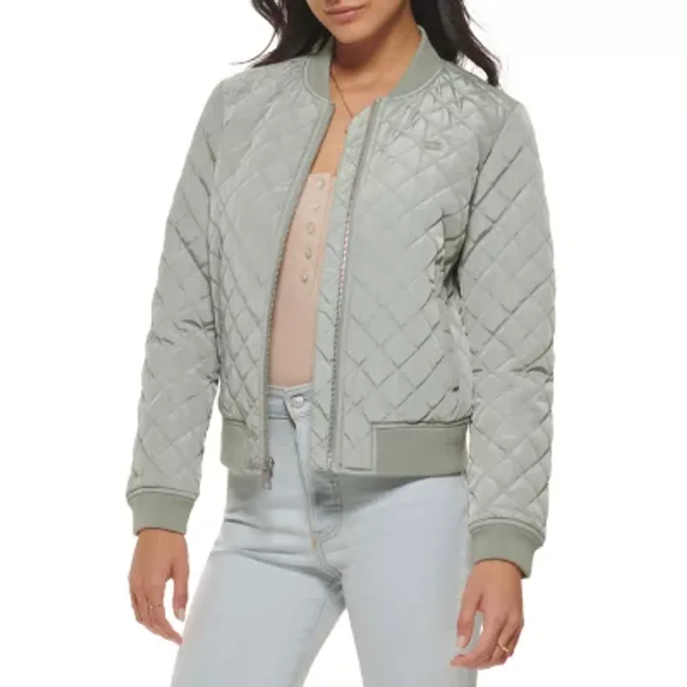 Jcpenney bomber jacket womens best sale