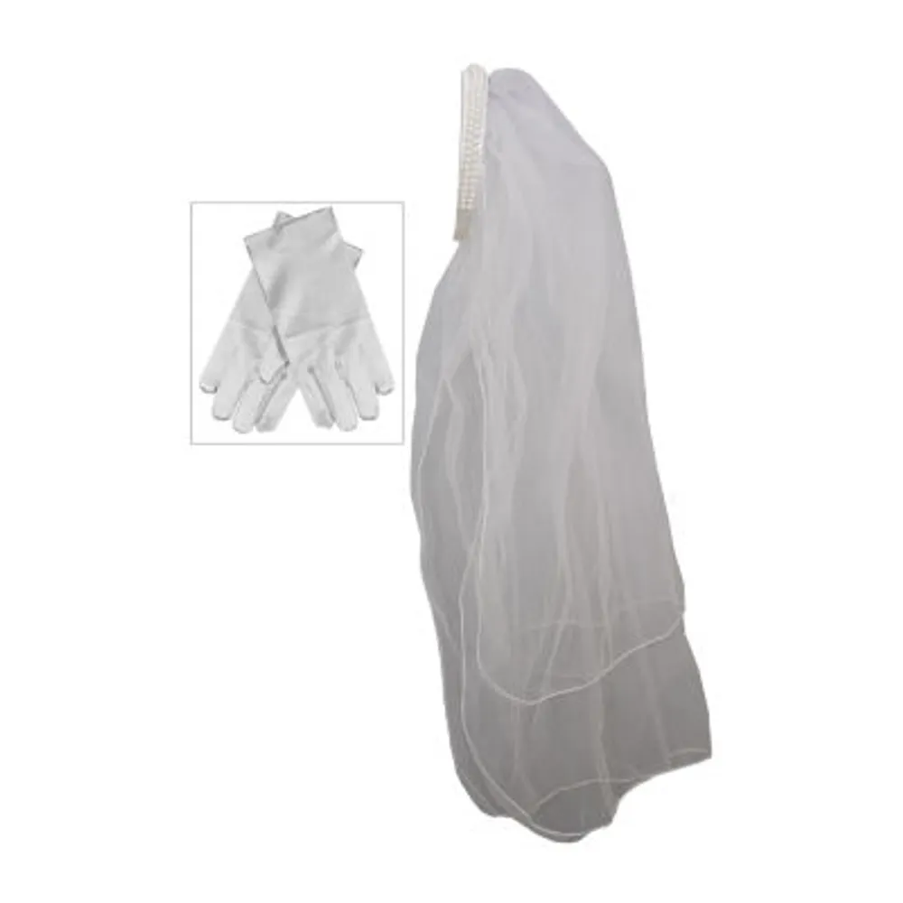 First communion hot sale veils jcpenney