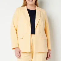 Jcpenney 2025 yellow blazer