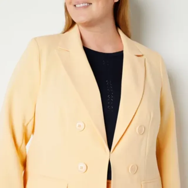 Jcpenney plus hot sale size blazer