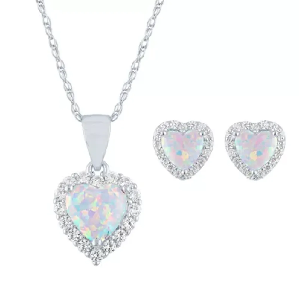 Jcpenney on sale opal necklace