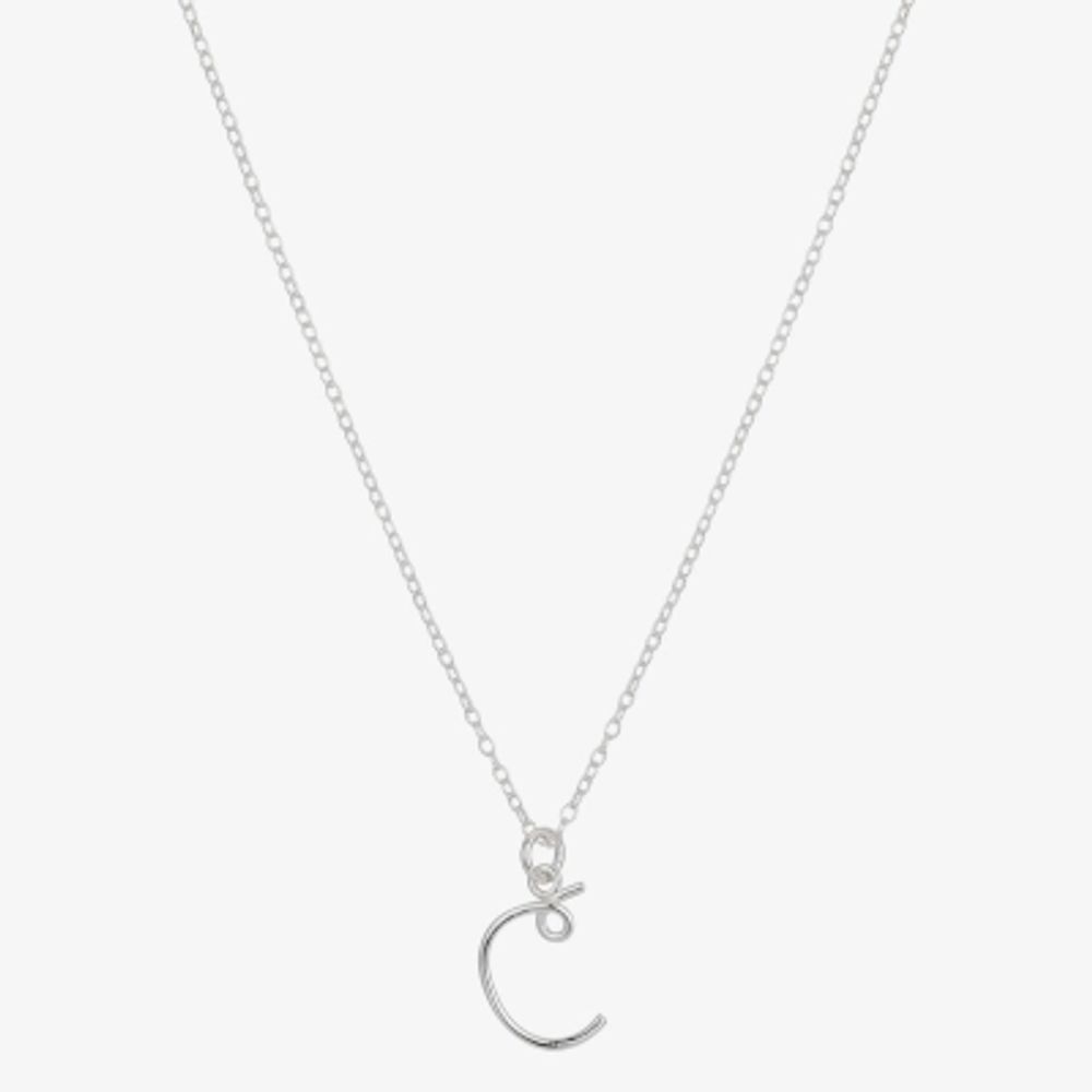 Jcpenney initial clearance necklace