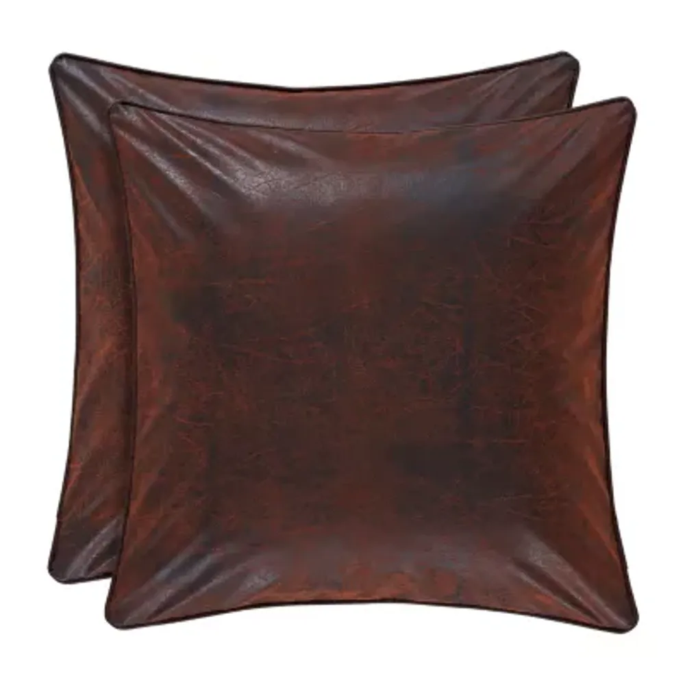 Leather hotsell euro sham