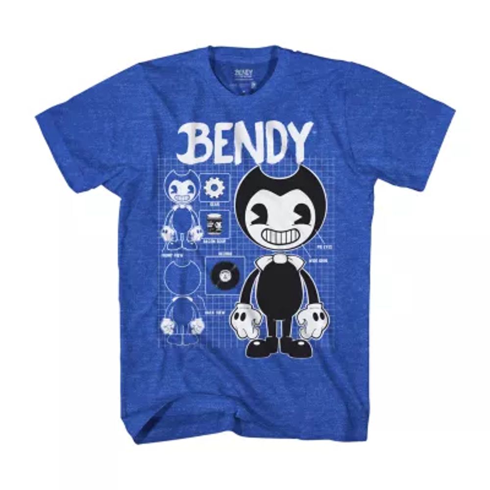 MAD ENGINE Little Big Boys Crew Neck Bendy Short Sleeve Graphic