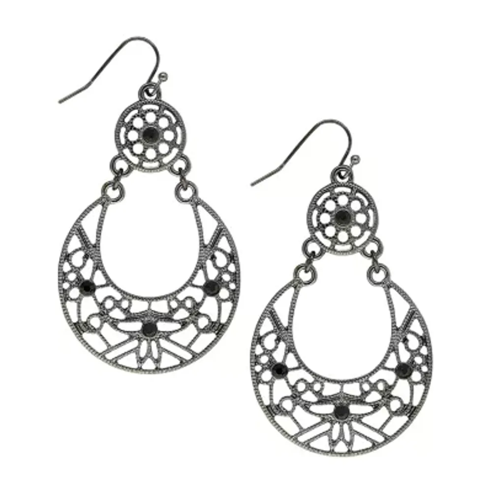 Jcpenney hot sale black earrings