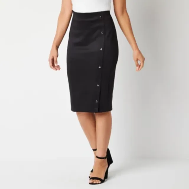 Black pencil skirt clearance jcpenney