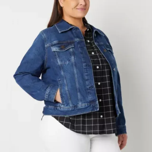 Jcpenney plus store size leather jackets