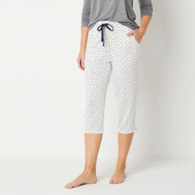 Liz Claiborne Cool and Calm Womens Pajama Capri Pants