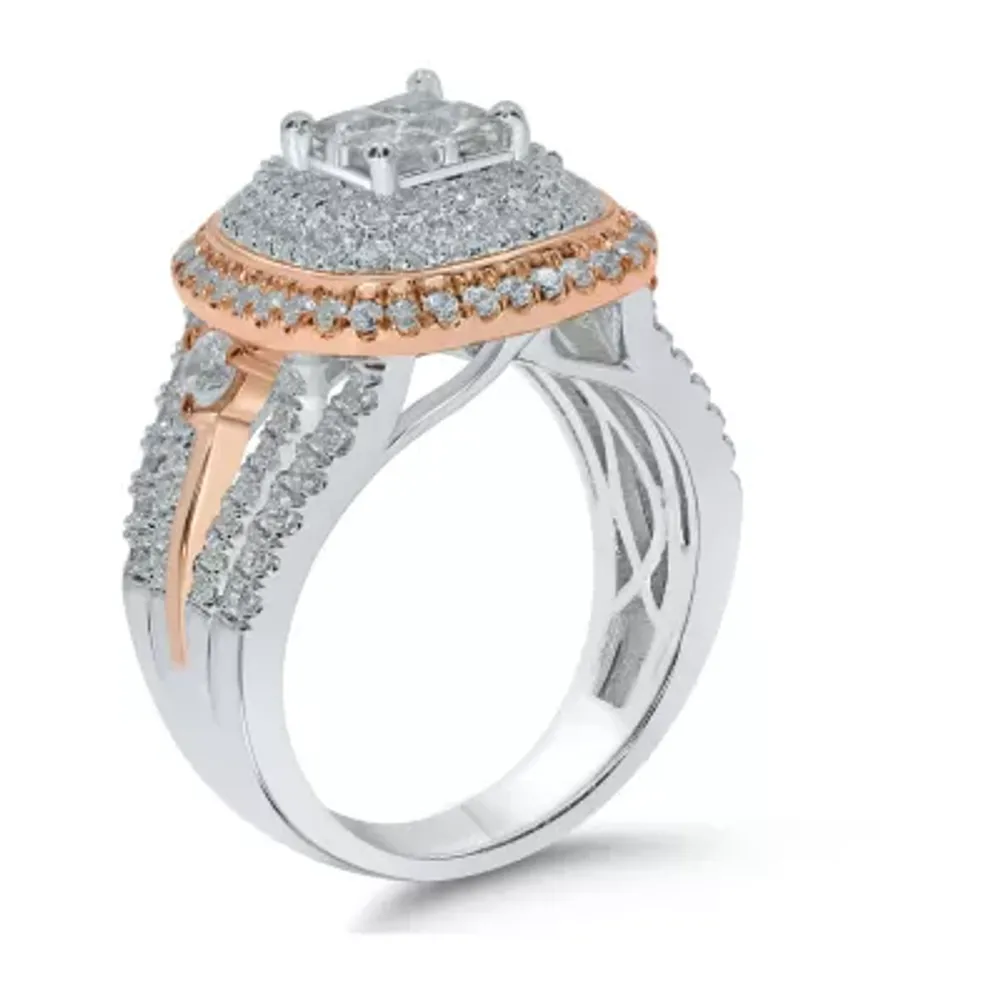 Jcpenney rose gold engagement on sale rings