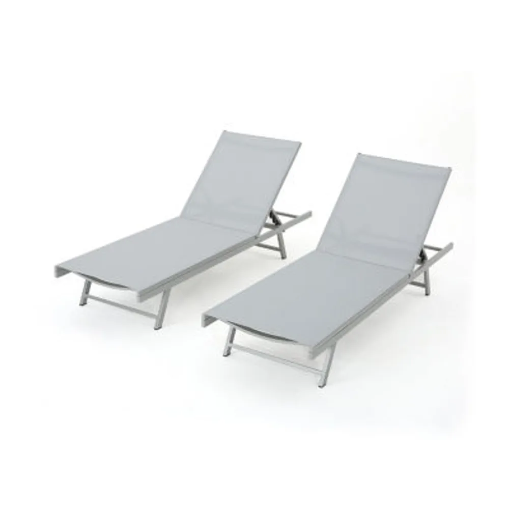 Salton outdoor 2024 aluminum chaise lounge