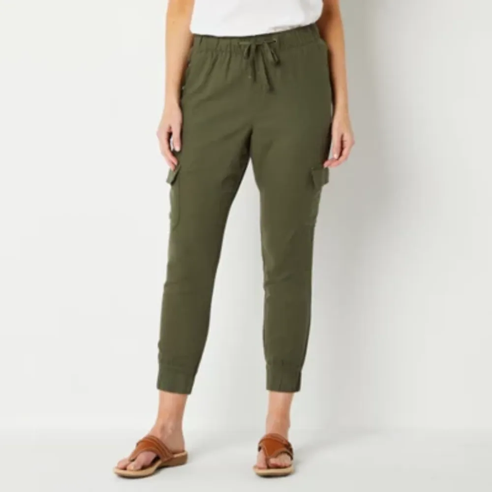 St. John s Bay Womens Mid Rise Jogger Pant Tall Hamilton Place