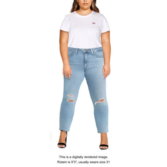 Jcpenney plus size sale levi's