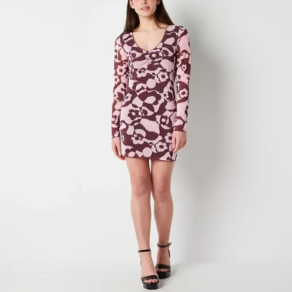 Jcpenney bell sleeve on sale dress