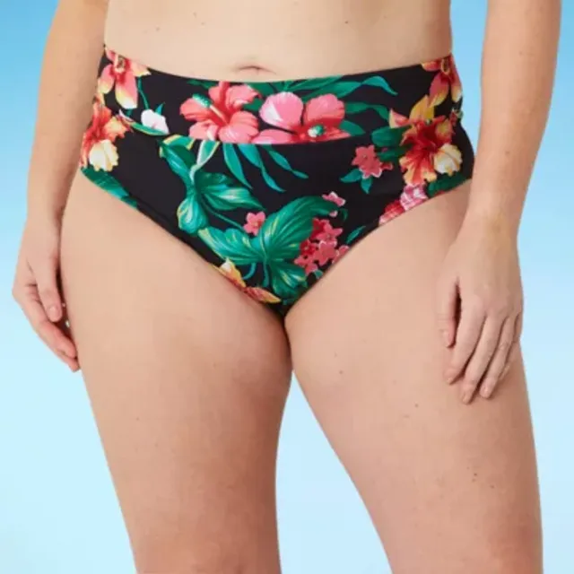 Jcpenney high sale waisted swim bottoms