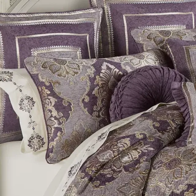 Five Queens Court Dominique 4-pc. Damask + Scroll Extra