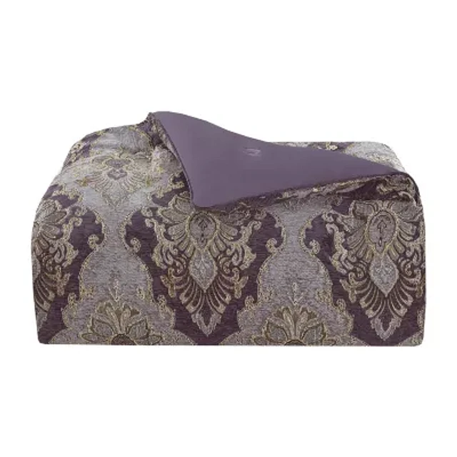 Five Queens Court Dominique 4-pc. Damask + Scroll Extra