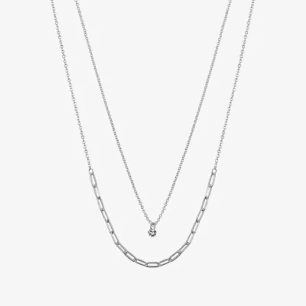 Jcpenney mens hot sale silver chains