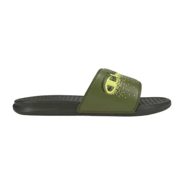 Nike benassi hotsell slides jcpenney