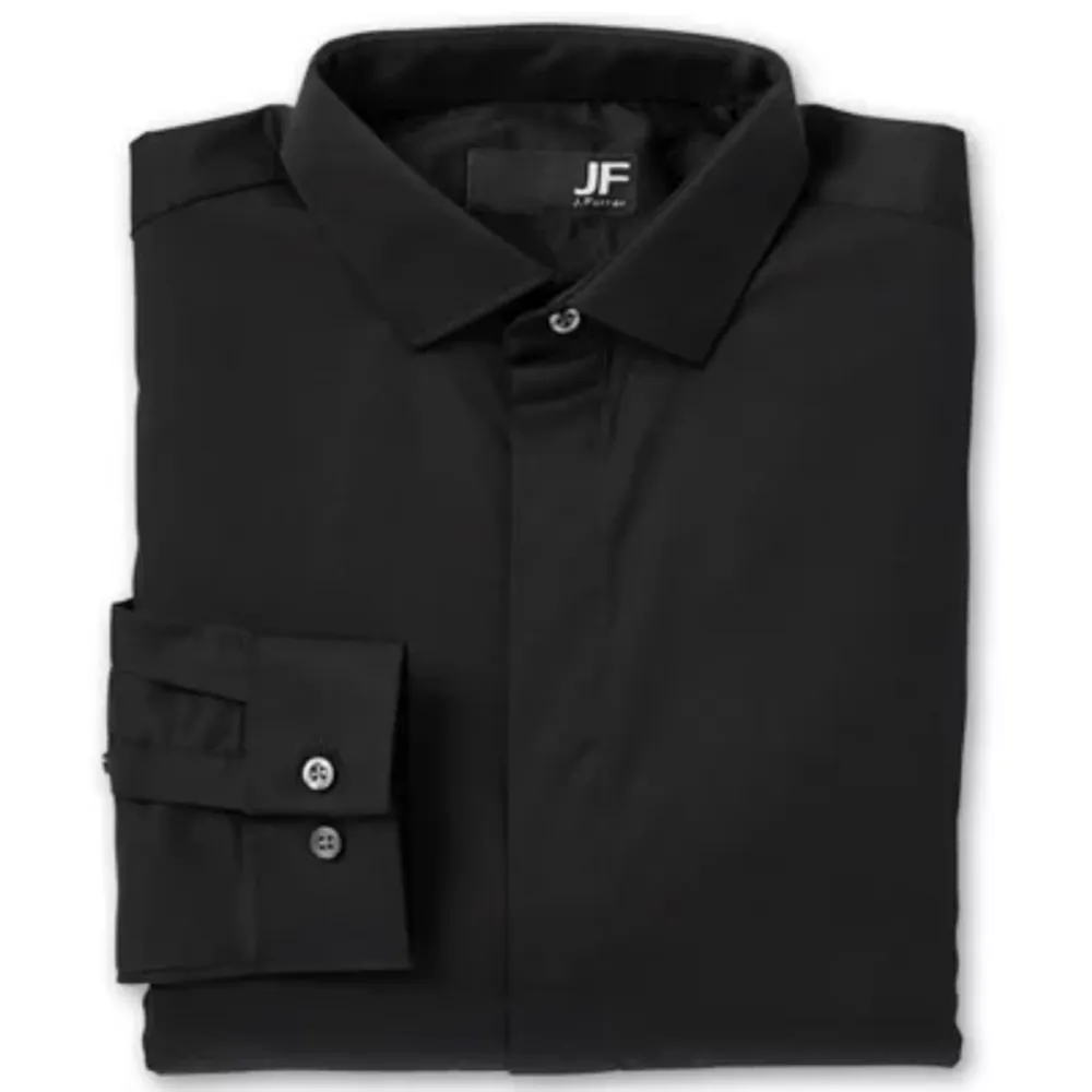 Jcpenney black store dress shirt