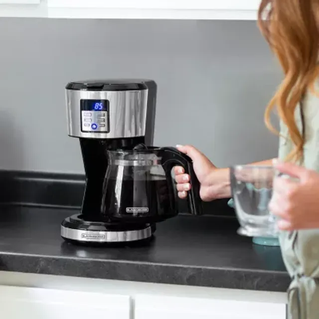 Black Decker 12 Cup Programmable Coffee Maker With Vortex