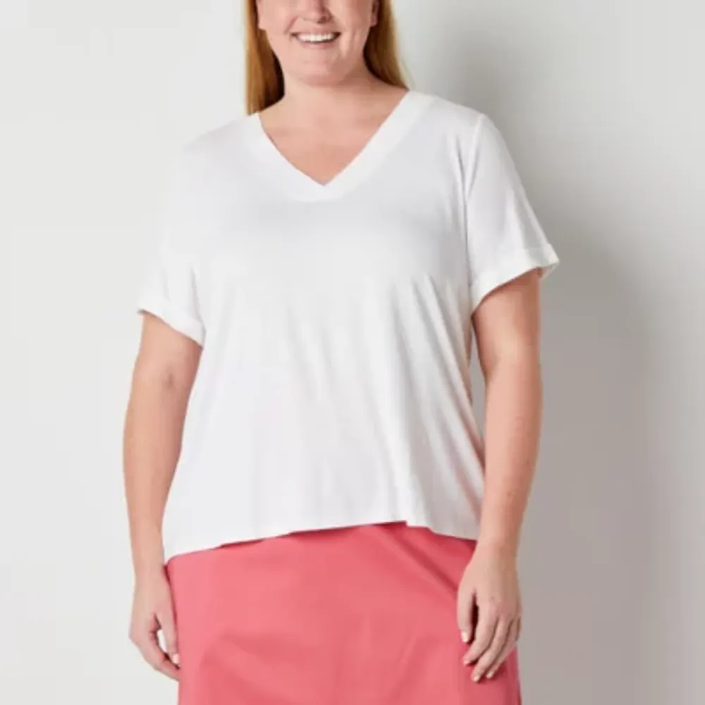 Liz claiborne shorts hot sale plus size