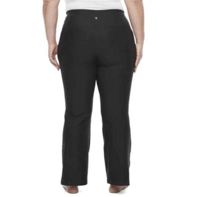 Jcpenney plus size sales yoga pants